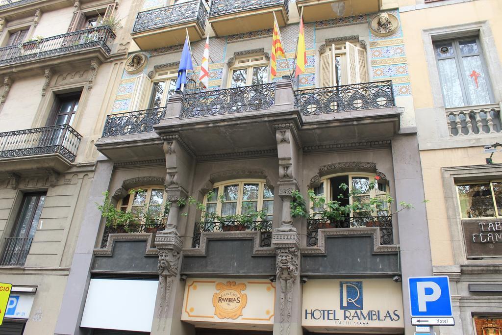 Ramblas Hotel Barcelona Kültér fotó